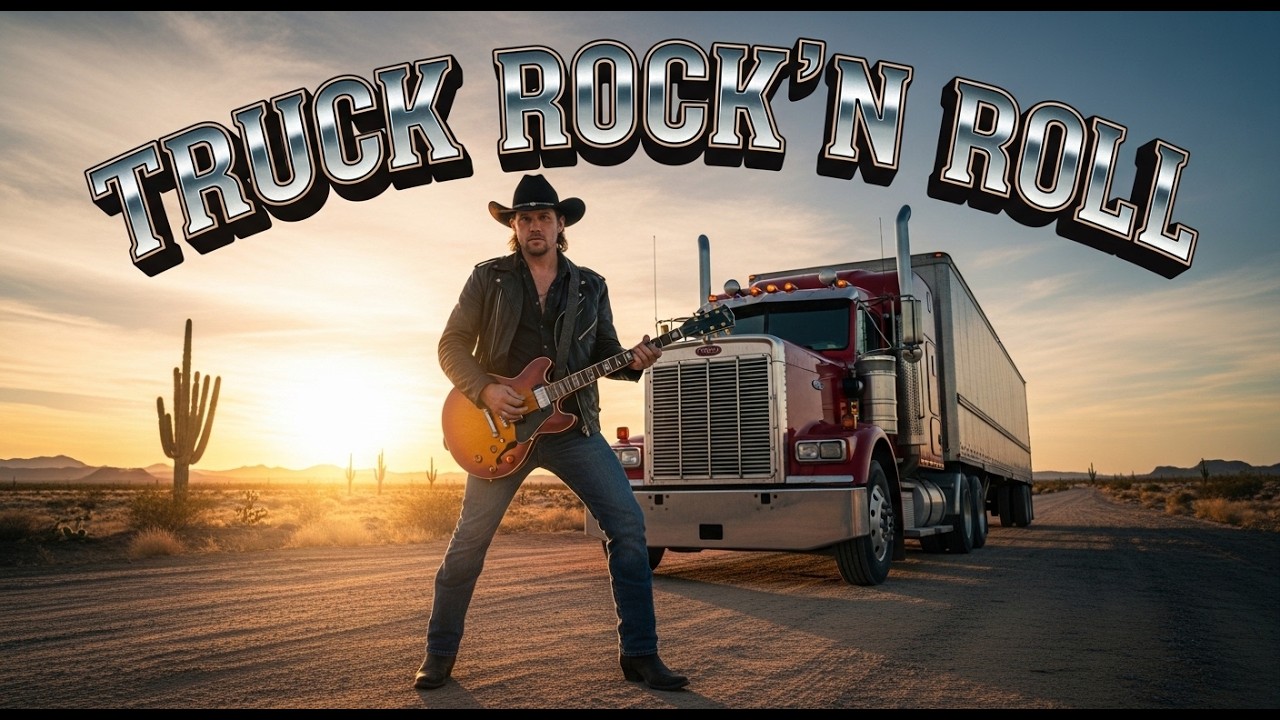 AMERICAN ROAD ROCK – Legendary Rock Music for Truck Drivers & Bikers