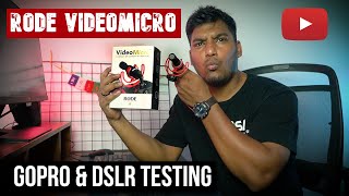 Rode Videomicro Sound Test II Best Microphone for DSLR & GOPRO