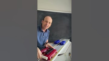 Which car will give a greater recoil? sticks or the one that bounces? #physics #momentum #collision