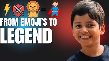 I Gave AI 3 Emojis… It Built a Superhero! 😱🦸‍♂️