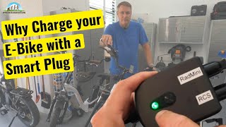 E-Bike battery charging using a Smart Plug