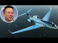Inside Elon Musk's 70 Million Massive Private Jet