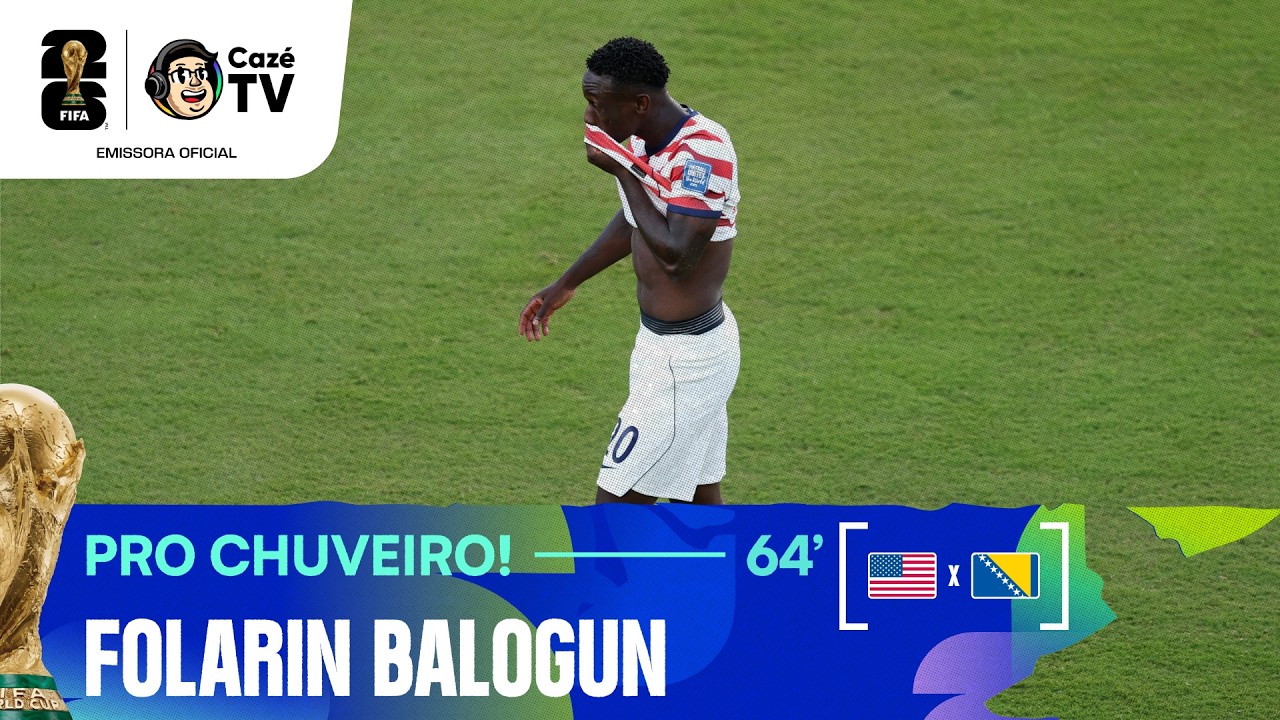 SÓ DEU ELE NO JOGO! BALOGUN É EXPULSO DE JOGO APÓS PISÃO EM ADVERSÁRIO!