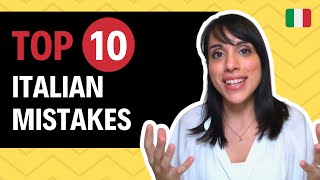 Top 10 Italian Mistakes ❌ (and How to Avoid Them!) from a REAL native Italian teacher