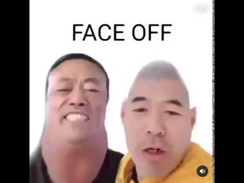 chinese egg head man vs neck guy