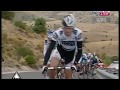 Vuelta a Espana 2009 - stage 18 - Jakob Fuglsang and Roman Kreuziger in breakaway
