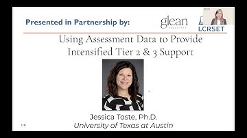 SCOE + Glean Education | Spring PLN Webinar ft. Dr. Jessica Toste | April 1, 2025