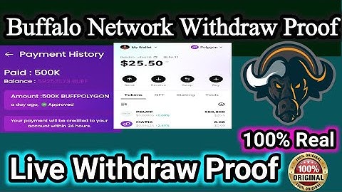Buffalo Network withdrawal buffalo network withdraw in Bitget wallet live buffalo withdraw proof