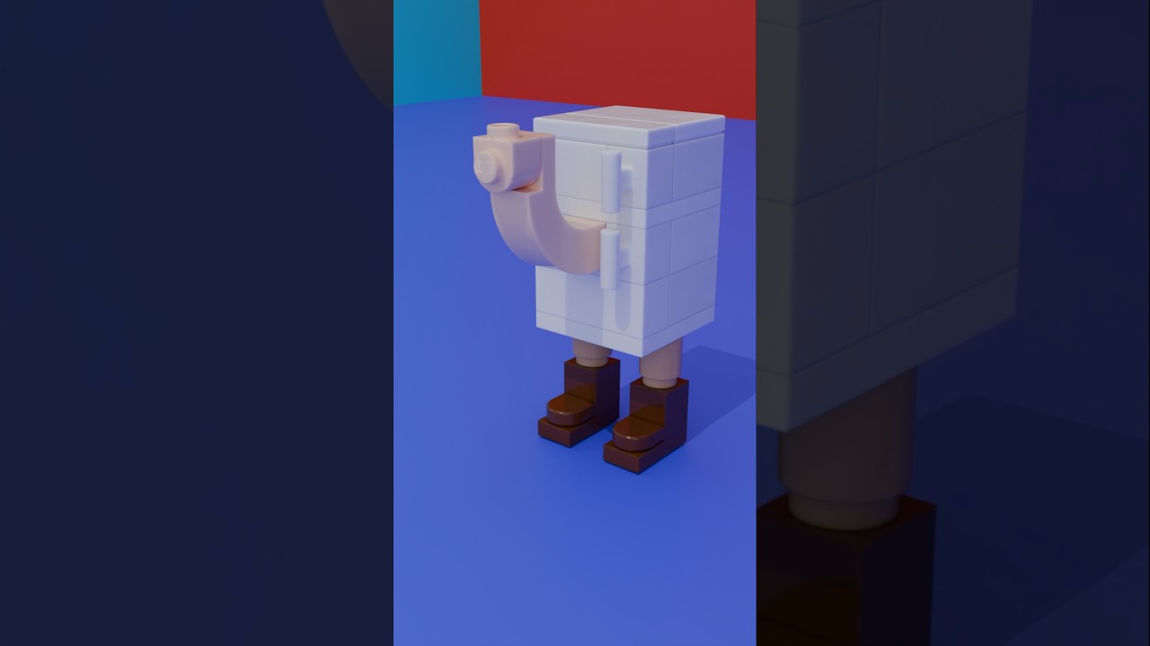 Только бог Roblox Brainrot сможет дать название этой постройке из Lego! 