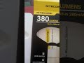 الرماية اصغر واقوي كشاف في الرماية من شركة نايت كور nitecore mp3