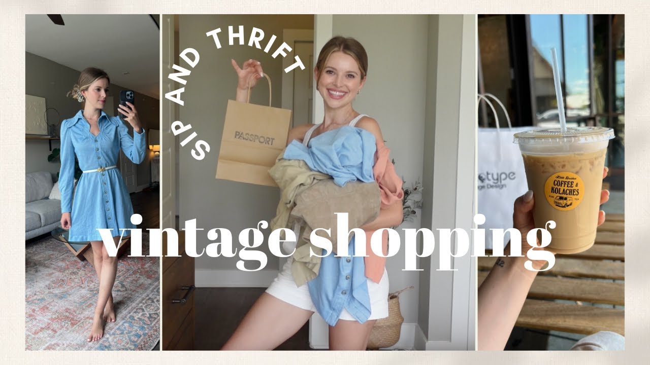 SIP + THRIFT: Винтажный шопинг на Южном Конгрессе в Остине (+ примерка!)