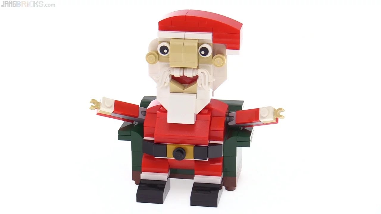 🔄 LEGO buildable Santa review! 40206 re upload