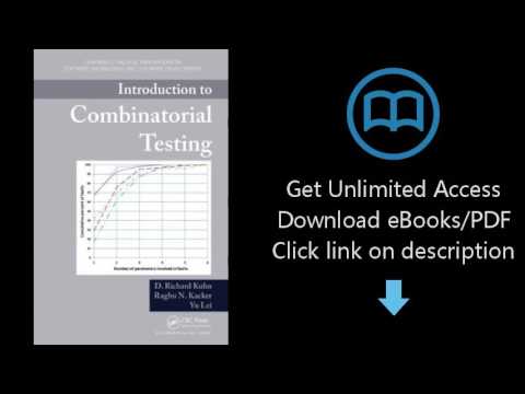 Download Introduction to Combinatorial Testing (Chapman & Hall/CRC Innovations in Software E [P.D.F]
