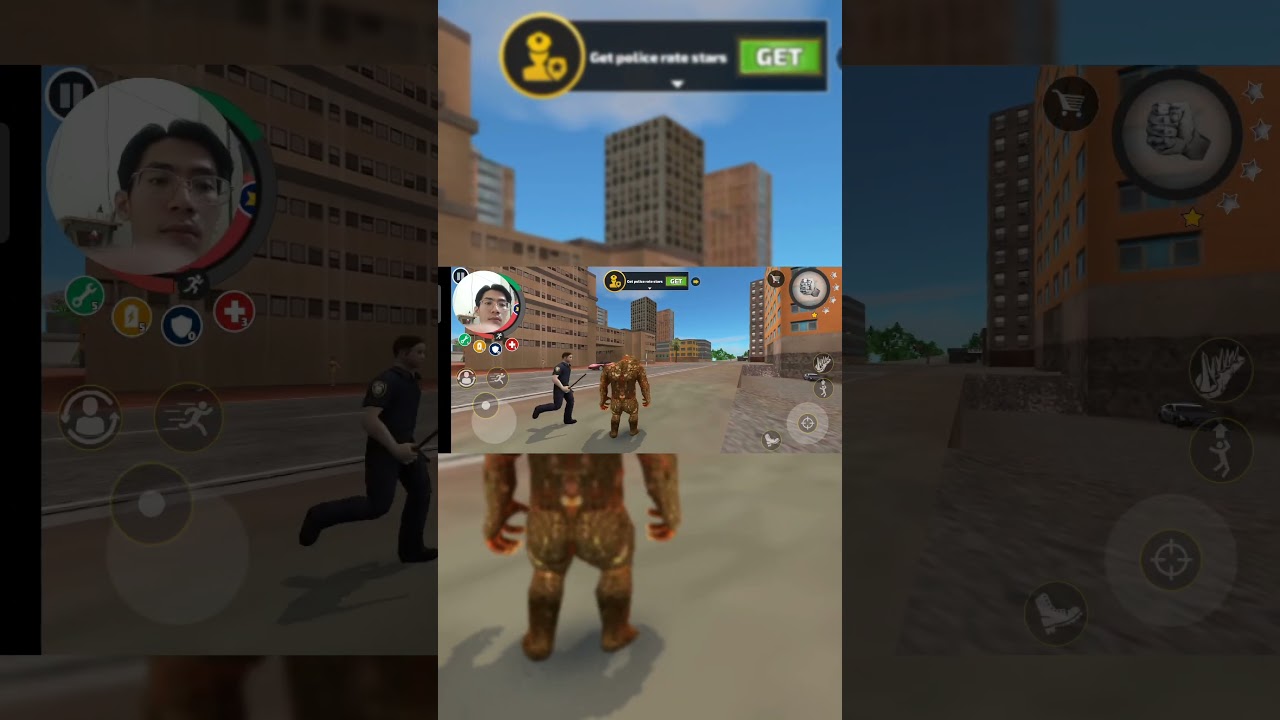 Stone Giant Rope Hero Vice Town ep4 