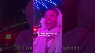 That was a scary ride#mastersinuk #winterwonderland #desiinuk #teluguinuk #internationalstudentlife