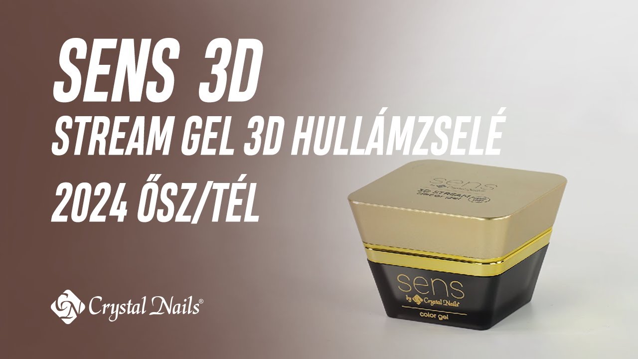 SENS 3D STREAM GEL - CLEAR – Crystal Nails USA