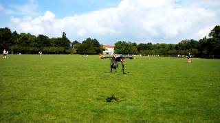 VespaDrones Advanced Hexacopter XYRIS 6 Test Flight