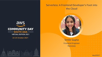ACD2021 - T2S2 - Serverless: A Frontend Developer’s Foot into the Cloud