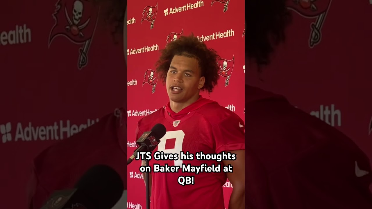 Tampa Bay Buccaneers Joe Tryon-Shoyinka on Baker Mayfield at QB for the Bucs #shorts #buccaneers