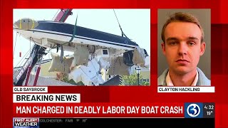 Man arrested in connection to fatal boat accident in Old Saybrook