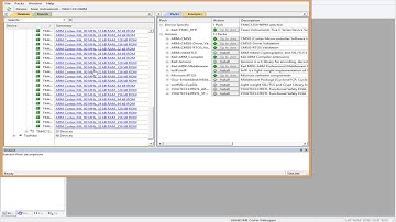 Keil uVision IDE overview