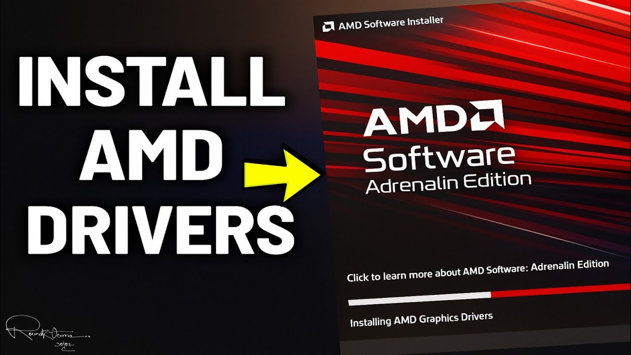 How to Install AMD Graphics Driver in Windows 10/11 the Right Way! [No ...