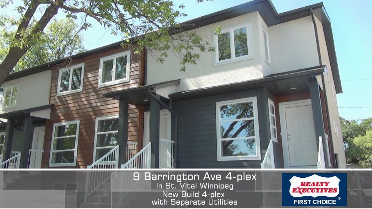 4plex For Sale at 9 Barrington Avenue in St. Vital Winnipeg YouTube