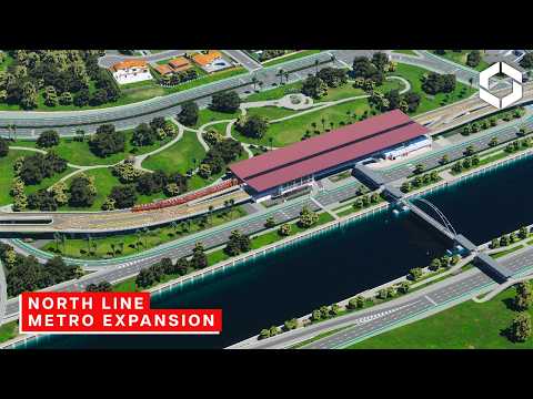 Expanding the Metro to the New Neighborhood | Cities Skylines 2 - Merlion Bay [52]