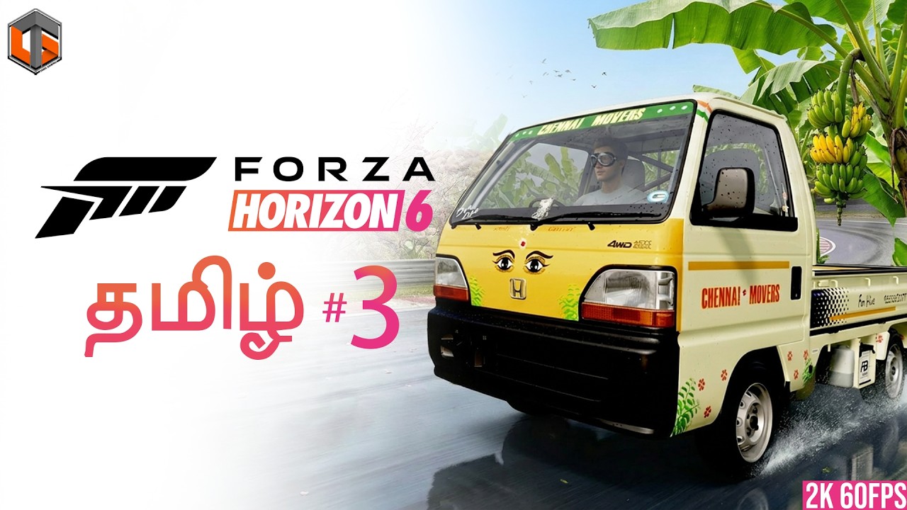 கார் ரேஸ் Forza Horizon 6 Part 3 Live Tamil Gaming