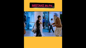 Big Mistake in PK !! PK Fool Movie #Aamir Khan #moviemistake #shorts