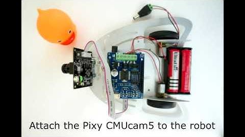 Pixy CMUcam5 Sensor tutorial