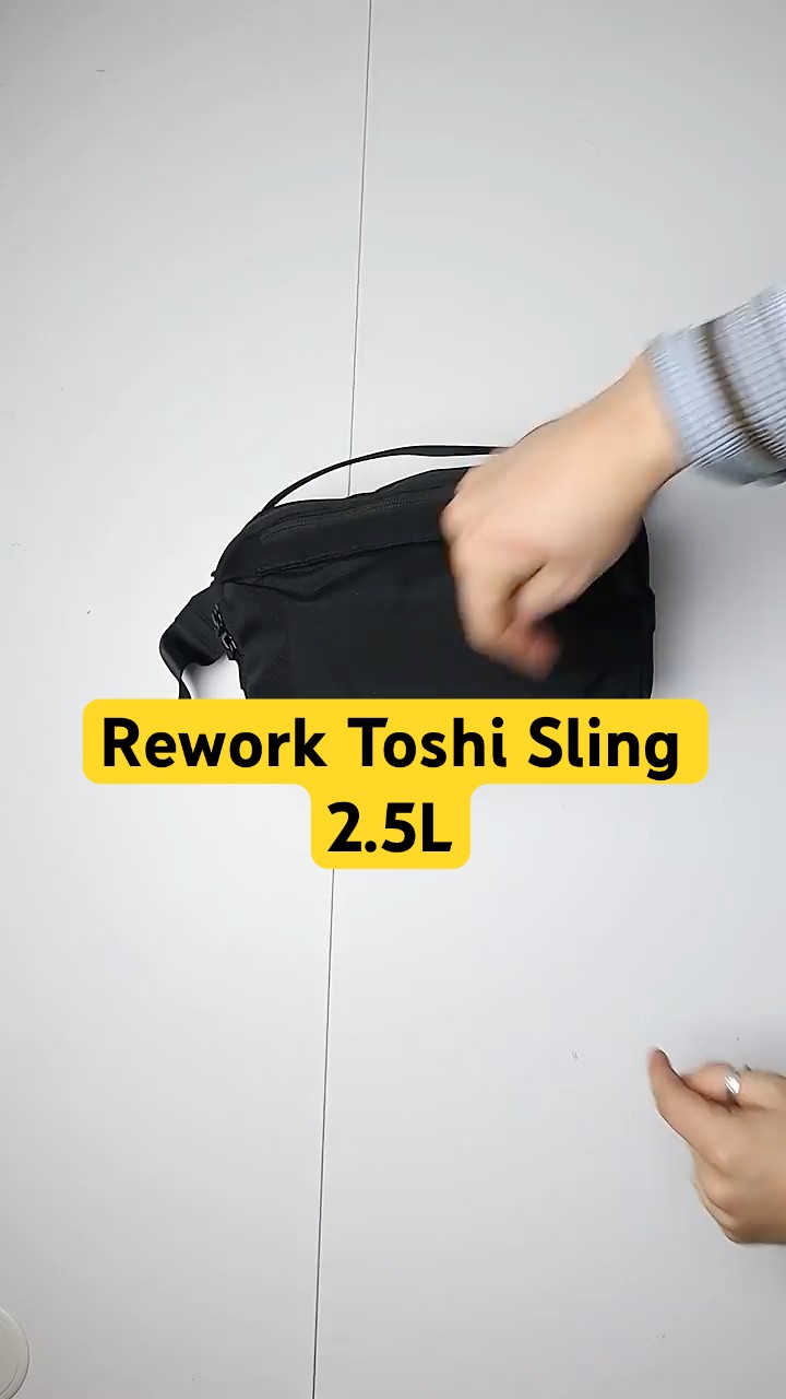 Rewrok Toshi Sling 2.5L (unpack with me) - YouTube