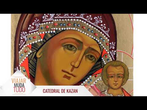 Vídeo: Quantas Colunas Na Catedral De Kazan, Quem é Seu Arquiteto E Em Que Ano Foi Construída