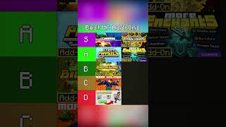 What would you rate these? #minecraft #bedrock #addons #mcpe #fyp #tierlist