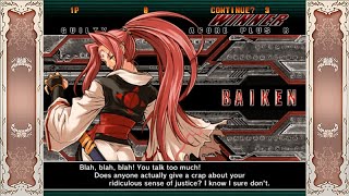 All Baiken Win Quotes | Guilty Gear XX Accent Core Plus R