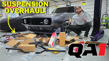 I Installed a FULL QA1 Pro-Touring Suspension System On My LS3 Swapped 1969 Camaro!