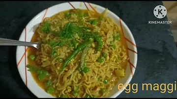 egg maggi recipe quick and easy# sana momin #a to z activities let's cook #yt  maggi recipe#🍝