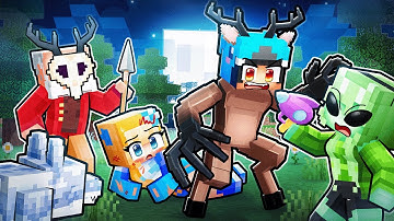 Playing Minecraft as a PROTECTIVE DEER!