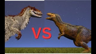 Yutyrannus vs Megalosaurus || ARK: Survival Evolved || Cantex Yutyrannus vs Megalosaurus || ARK: Survival Evolved || Cantex