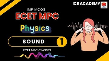 Sound mcqs for ECET 2024 | How to get best rank in ECET,#Ecet,#Sbtet,#ice academy