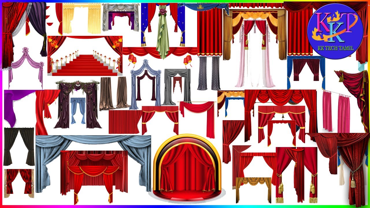 Curtains psd files in kk tech tamil YouTube
