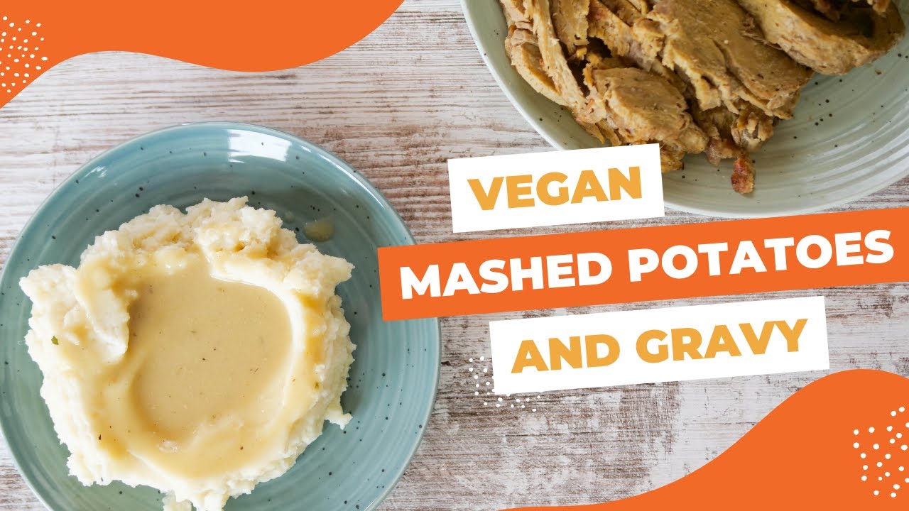 How to Make Vegan Mashed Potatoes and Easy Gravy recipe JUST like