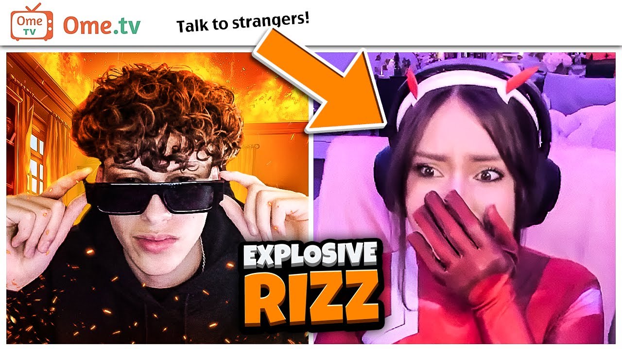 Omegle, But I Used EXPLOSION RIZZ!