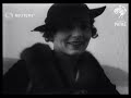 TENNIS: US tennis star Helen Wills Moody arrives in Britain (1935) の動画、YouTube動画。