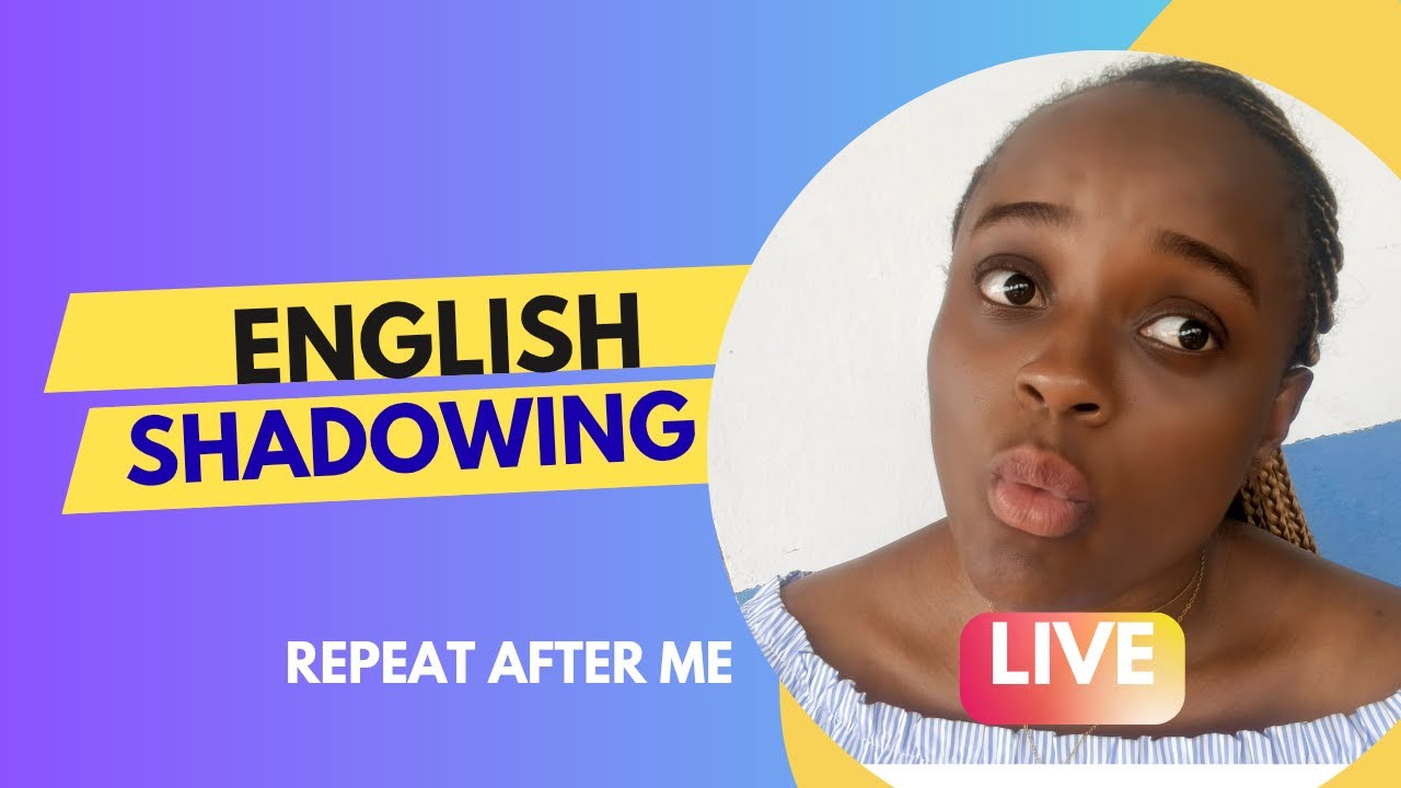 Speak English Fluently part 1| Shadowing Practice for Intermediate Learners 