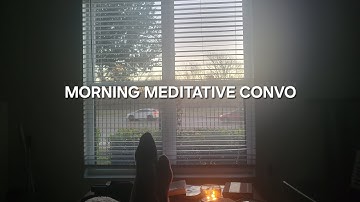 Join Me This Morning In a short Morning meditative Convo