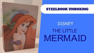 Disney The Little Mermaid 4K Steelbook Unboxing