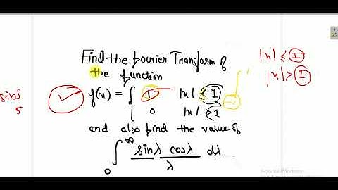 Fourier Transformation #Problem-3 | Engineering Mathematics| Hindi