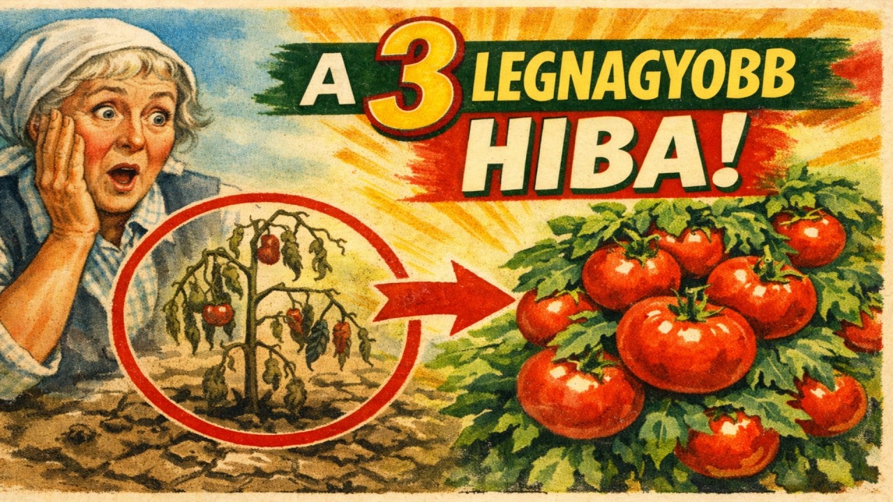 A paradicsom hízik, de nem terem? AZONNAL HAGYD ABBA EZT!