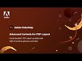 Advanced controls for PDF layout in Adobe RoboHelp